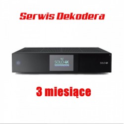 Serwis dekodera z gwarancją na 3 miesięcy